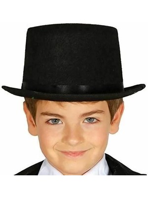 Sylar Sihirbaz Şapkası Çocuk Boy Siyah Renk