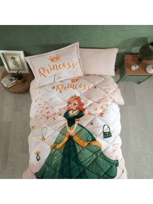 Zemira Tek Kişilik Ranforce Genç Desen Yorgan Seti Tiana
