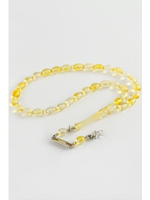 Esranın Dünyası Zeytin Şekilli Plastik Tesbih 8*11 mm RSBİJ34-ESRDNS