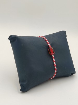 Ateş Kehribar  Taşlı Marteniçka Ayarlanabilir Bileklik