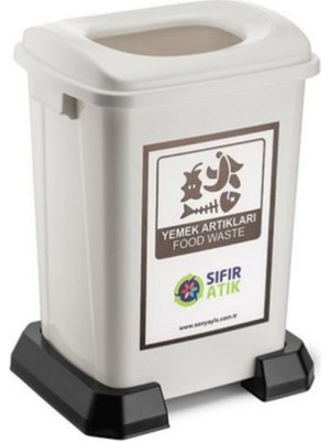 Loremp Geri Dönüşüm Kutusu Yemek Atıkları Sıfır Atık Kutusu 50 Lt - 1 Adet