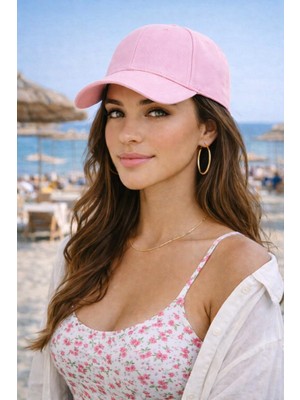 Wearflawless Unisex Pamuklu Düz Şapka, Ayarlanabilir Beyzbol Şapka, Günlük Spor Şapka