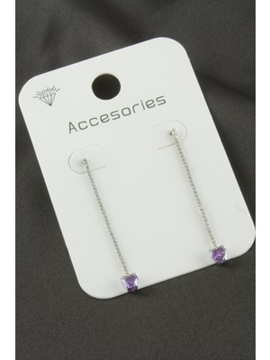 Esranın Dünyası Kalp Suyolu Taşlı Küpe RSBİJ34-ESRDNS