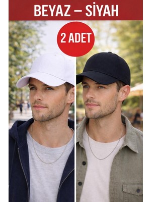 Wearflawless Unisex Pamuklu Düz Şapka, Ayarlanabilir Beyzbol Şapka, Günlük Spor Şapka