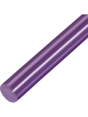 Ennalbur Mum Sıcak Silikon Mor 11,2 mm  30 Cm Kalın