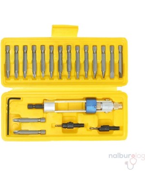 Özgürce Pratik Delme Vidalama Kılavuz Bits Seti - 20 Parça, Kolay Kullanım