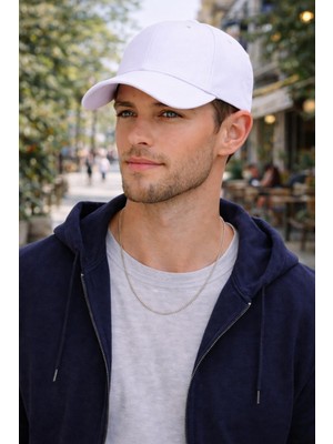 Wearflawless Unisex Pamuklu Düz Şapka, Ayarlanabilir Beyzbol Şapka, Günlük Spor Şapka