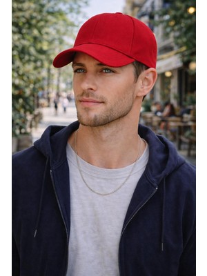 Wearflawless Unisex Pamuklu Düz Şapka, Ayarlanabilir Beyzbol Şapka, Günlük Spor Şapka