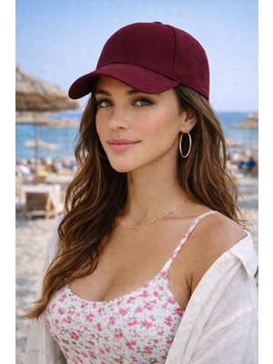 Wearflawless Unisex Pamuklu Düz Şapka, Ayarlanabilir Beyzbol Şapka, Günlük Spor Şapka