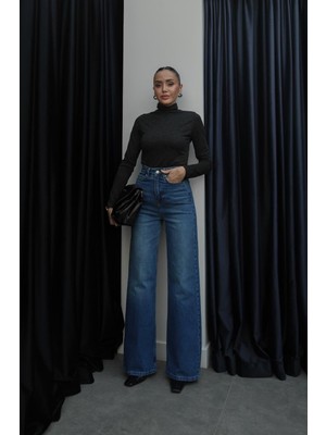 Havoş Mavi Hervey Wide Leg Jean