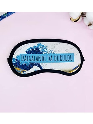 Giftmoda Dalgalandı Da Duruldu Tasarımlı Uyku Bandı