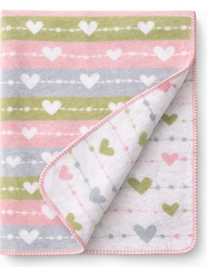 Rukiye Yavuz Pamuk Pazen Kışlık Pamuk Bebek Battaniyesi 95X120 cm – Hastane Çıkışı ve Baby Shower Hediyelik