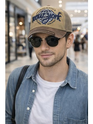 Wearflawless Trend Vintage Yıkamalı Unisex Şapka, Eskitme Şapka, Baseball Günlük Nakış Detaylı Şapka