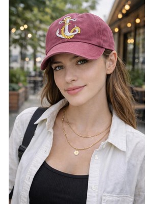 Wearflawless Trend Vintage Yıkamalı Unisex Şapka, Eskitme Şapka, Baseball Günlük Nakış Detaylı Şapka