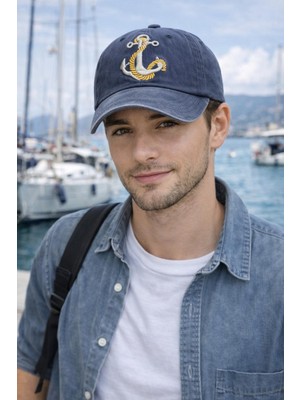 Wearflawless Trend Vintage Yıkamalı Unisex Şapka, Eskitme Şapka, Baseball Günlük Nakış Detaylı Şapka