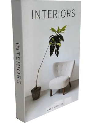 Biseystore 2025-692 Interıors Dekoratif Kitap Kutusu