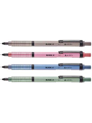 Adel Blacklıne Metalik 0.7 Versatil Mekanik Uçlu Kalem