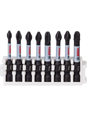 Bosch 8'li Impact Vida Seti, 50MM, Ph1-Ph3 ve Pz2-Pz3 Uyumlu