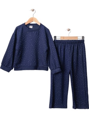 Gültekin Bebe Wow Oysho Kumaş Taşlı Ikili Takım 6-9 Yaş - 447991325 - Lacivert