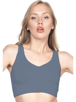 Çamaşır Kenti Antrasit Mı Emay 4001 Soft Sporcu Büstiyer