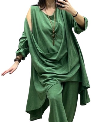 Phuti Tasarım Ikili Tunik Takım