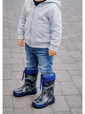 Liarca Raining Su Geçirmez Kamuflaj Yağmur Çizmesi – Kaymaz Taban Outdoor Bot