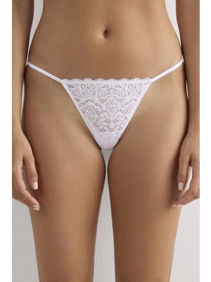 MTM My The Mall Giyim  Transparan Dantel Tanga Külot