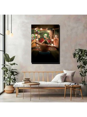 Artprinta Psikolojik Yansıma Kanvas Tablo – Dram & Karakter Temalı Sinematik Duvar Dekoru