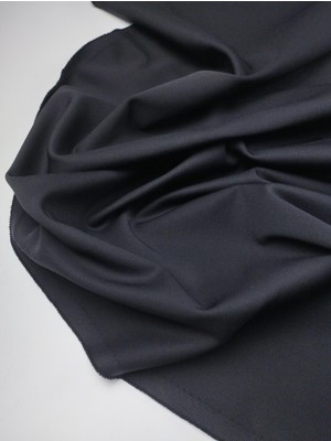 Kumaş Parça Siyah Renkte Gabardin Kumaş En: 130 cm