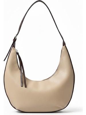 Heybe Shop Kadın Oval Modern Yumuşak Tasarım Günlük El ve Omuz Çantası