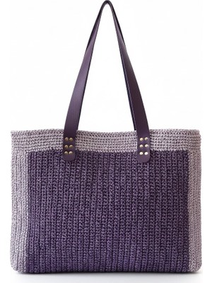 Lume Store El Yapımı Deri Askılı Günlük Tote Omuz Çantası Handmade