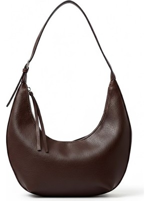 Heybe Shop Kadın Oval Modern Yumuşak Tasarım Günlük El ve Omuz Çantası