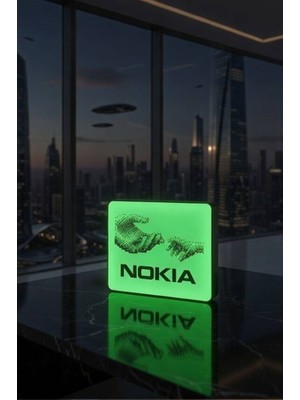 MEKTrend Nokia Nostalji Tasarımlı Dekoratif Aydınlatma Gece Lambası (23X20CM)