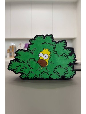 MEKTrend Homer Simpson Tasarımlı Dekoratif Aydınlatma Gece Lambası (25X17CM)