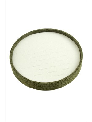 Tkçbj Yuvarlak Ahşap Anfora Kumaş Yüzüklük 20 cm Tkçbj