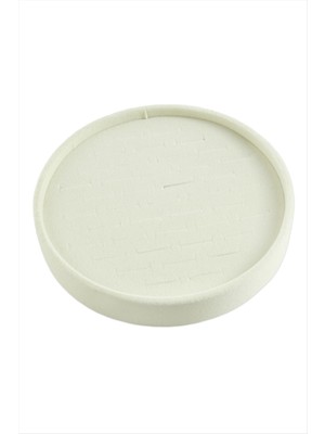 Tkçbj Yuvarlak Ahşap Anfora Kumaş Yüzüklük 20 cm Tkçbj