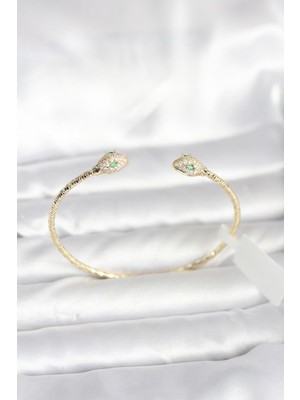 Prativas Pirinç Gold Renk Yılan Model Bileklik – PRT3500EB09550