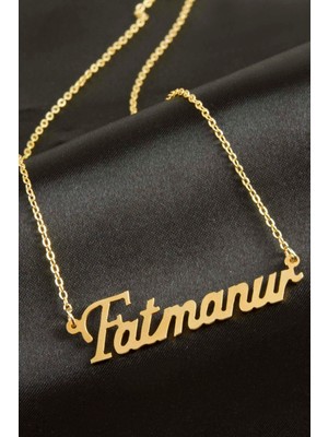 Tkçbj Fatmanur Isimli Kolye (Kişiye Özel) Tkçbj