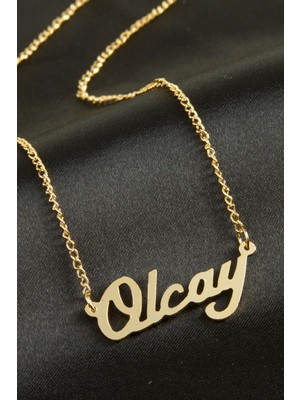 Tkçbj Olcay Isimli Kolye (Kişiye Özel) Tkçbj