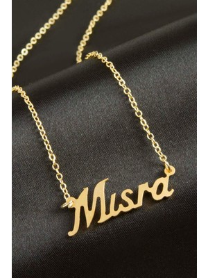 Tkçbj Mısra Isimli Kolye (Kişiye Özel) Tkçbj