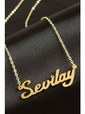 Tkçbj Sevilay Isimli Kolye (Kişiye Özel) Tkçbj