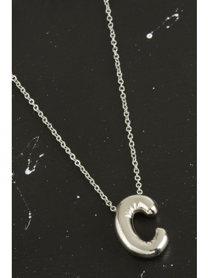 Tkçbj C Harfli Balon Kolye Tkçbj