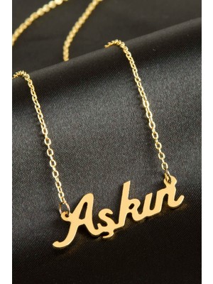 Tkçbj Aşkın Isimli Kolye (Kişiye Özel) Tkçbj