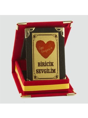 Tkçbj Biricik Sevgilim Plaketi Tkçbj