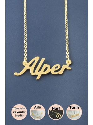 Tkçbj Alper Isimli Kolye Tkçbj