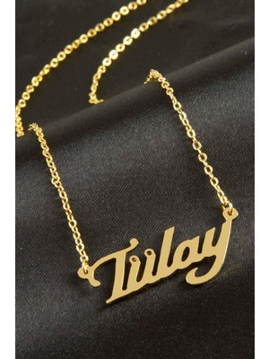 Tkçbj Tülay Isimli Kolye (Kişiye Özel) Tkçbj