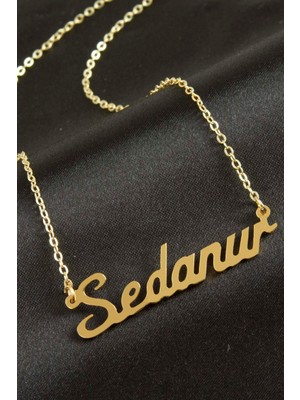 Tkçbj Sedanur Isimli Kolye (Kişiye Özel) Tkçbj