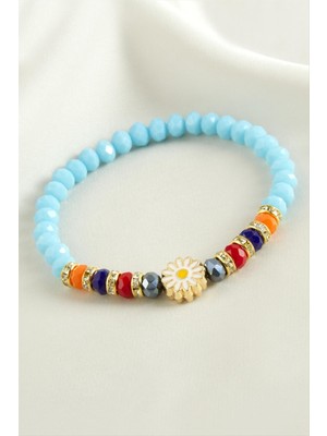 Tkçbj Papatya Kristal Trend Bileklik Tkçbj