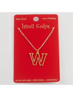Tkçbj Prinç Harfli Kolye Tkçbj