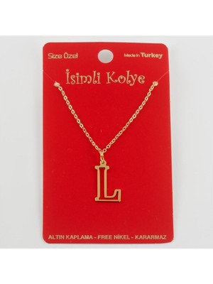 Tkçbj Prinç Harfli Kolye Tkçbj